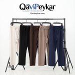 شلوار نیم‌بگ کتان بهاری وارداتی | پارچه 380 گرم خنک و خوش‌فرم - تصویر 2